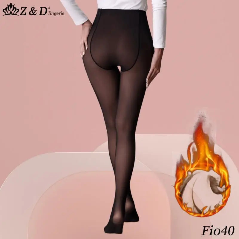 Meia-Calça Feminina Térmica: Finas, Translúcidas e Perfeitas para o Inverno!