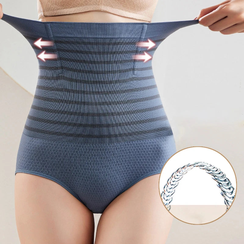 Corset Modelador com Compressão Abdominal e Calcinha Respirável Levantadora de Bumbum