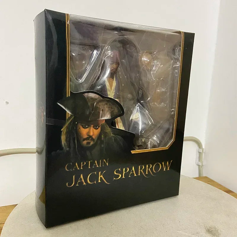 Piratas do Caribe Capitão Jack Sparrow Action Figure