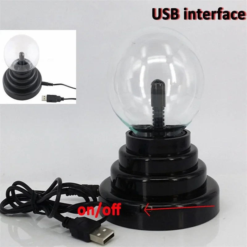 Globo De Plasma Light Touch Usb