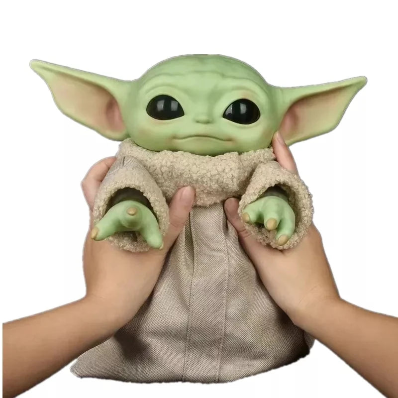 Figura Colecionável Yoda Baby - Estilo Star Wars em Plástico Cartoon 28CM