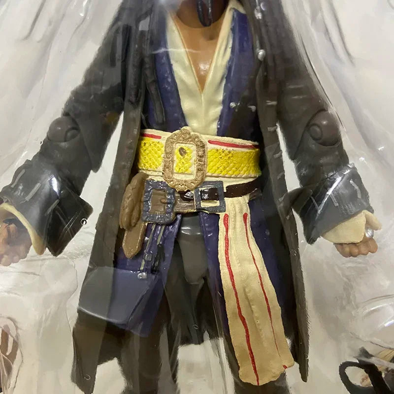 Piratas do Caribe Capitão Jack Sparrow Action Figure