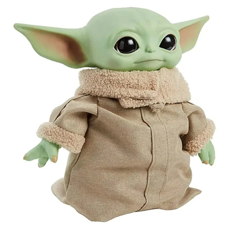 Figura Colecionável Yoda Baby - Estilo Star Wars em Plástico Cartoon 28CM