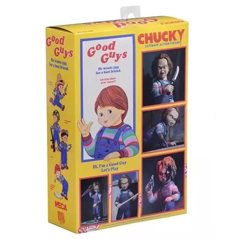 Figura de Ação Chucky - Good Guys Ultimate Variant, Modelo de Horror para Halloween